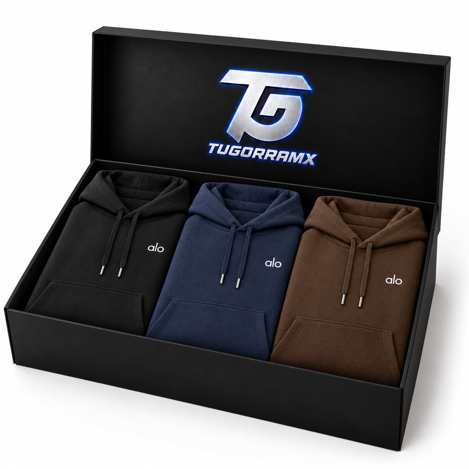 LOTE 3 HOODIES ALO