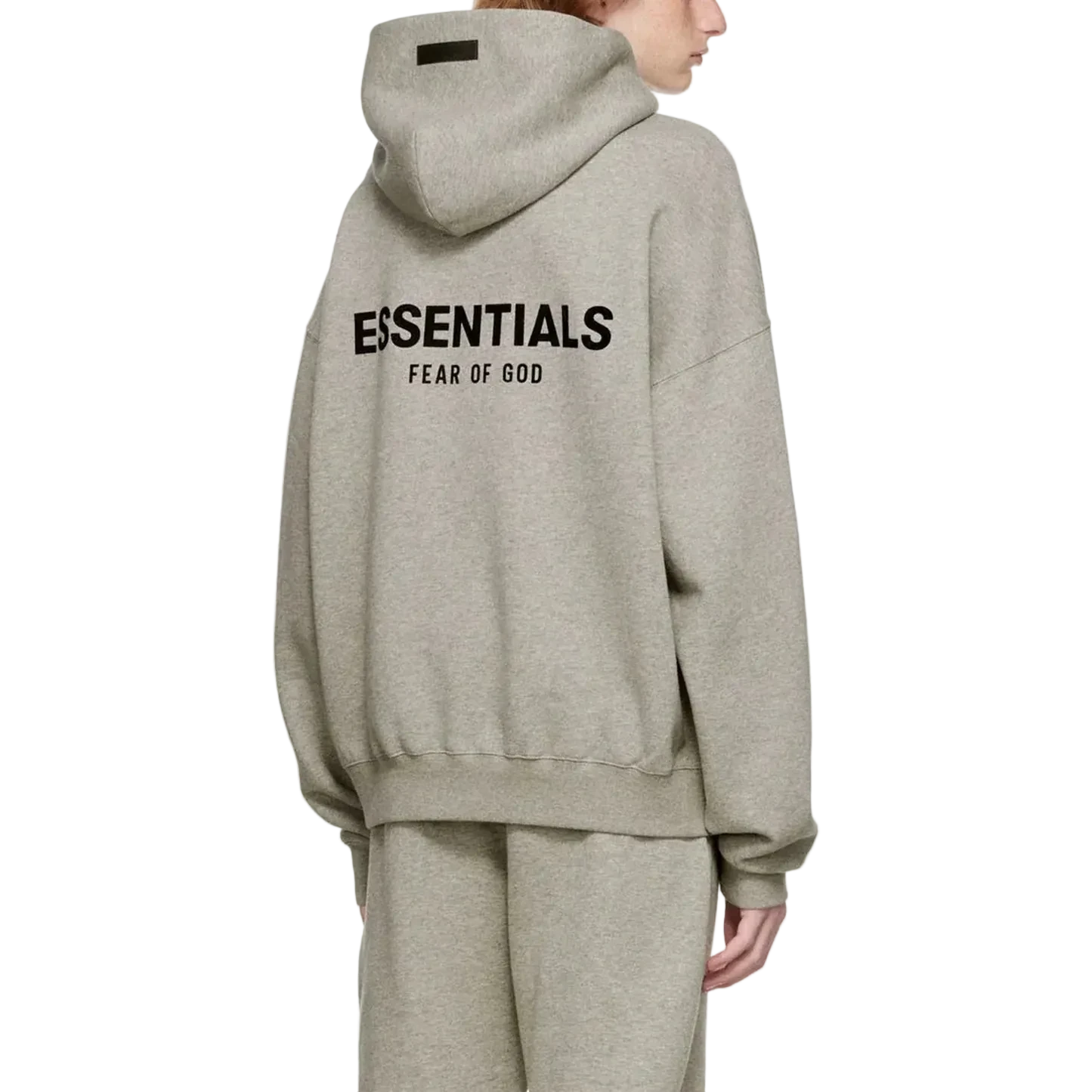 HOODIE ESSENTIALS GRIS OSCURO