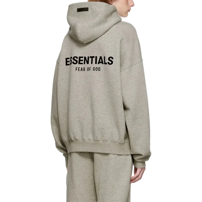 HOODIE ESSENTIALS GRIS OSCURO