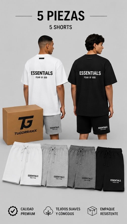 LOTE 5 SHORTS ESSENTIALS S22
