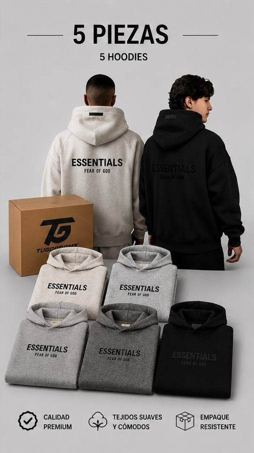 LOTE 5 HOODIES ESSENTIALS SS22