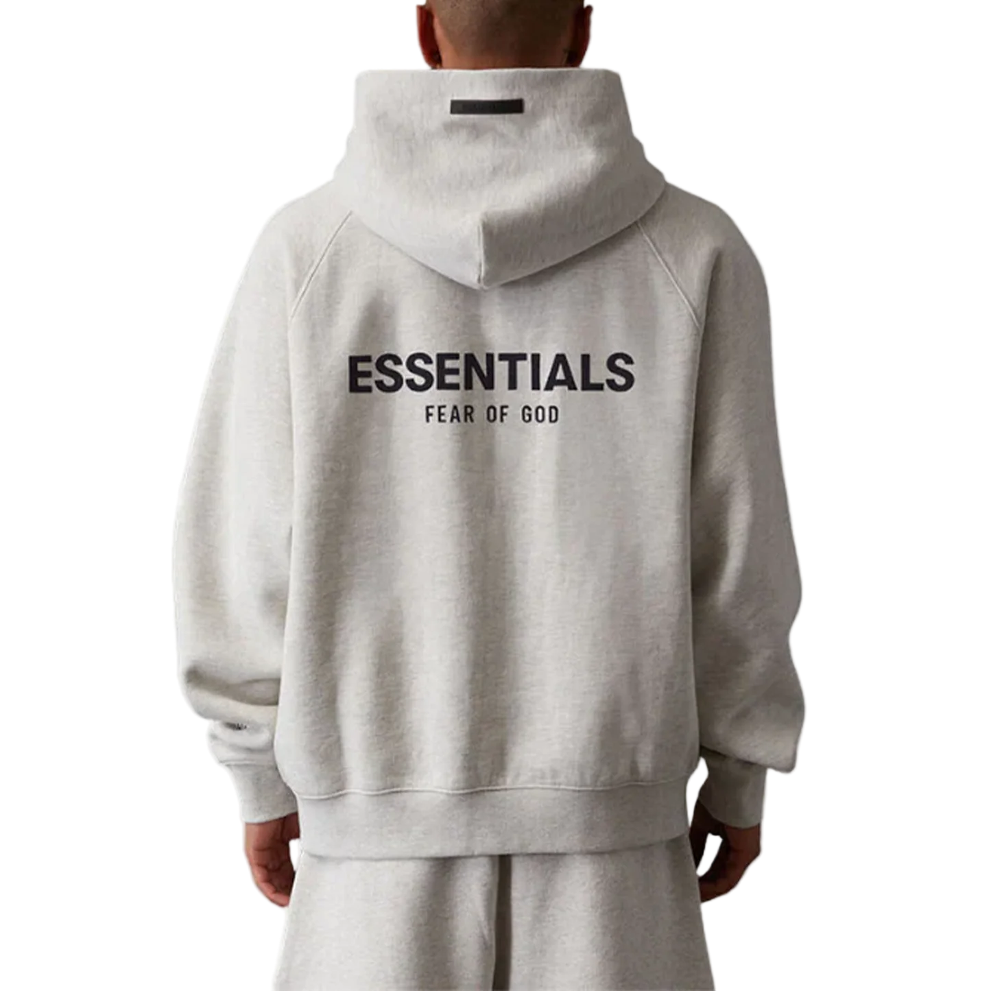 HOODIE ESSENTIALS GRIS CLARO